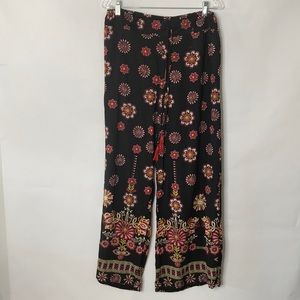 Angie Ladies Tie Waist Palazzo Pants